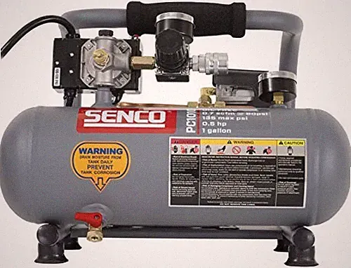 PC1010 1/2-Horsepower 1-Gallon Finish and Trim Air Compressor Portable Hot Dog
