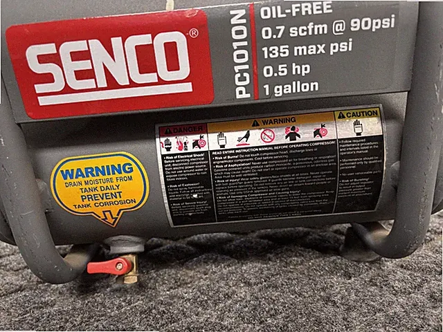 senco air compressor 1GALLO ME#67014-1