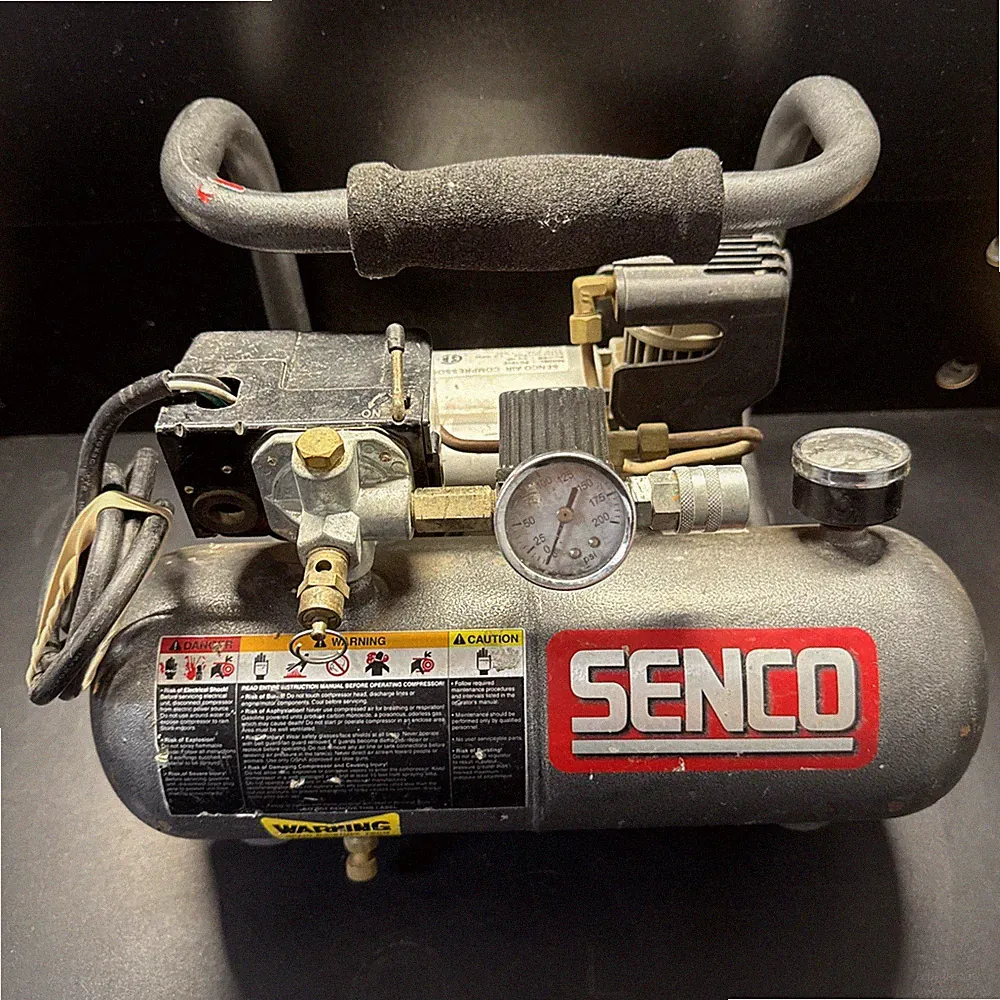 SENCO PC1010 1/2 HP 1 Gal Oil‑Free Hand‑Carry Compressor
