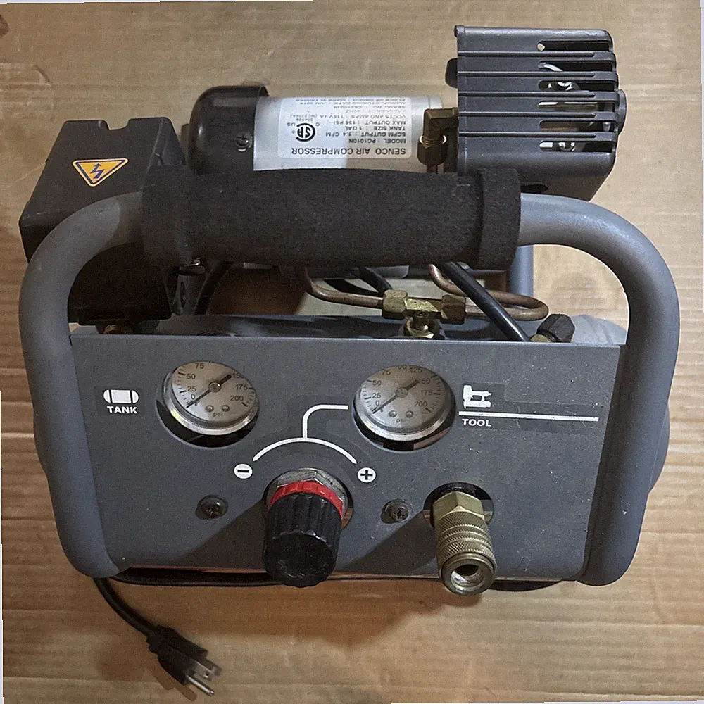 SENCO PC1010N Gallon Finish and Trim Air Compressor works